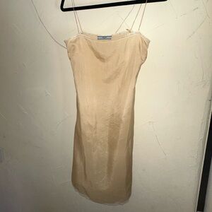 Prada silk slip dress